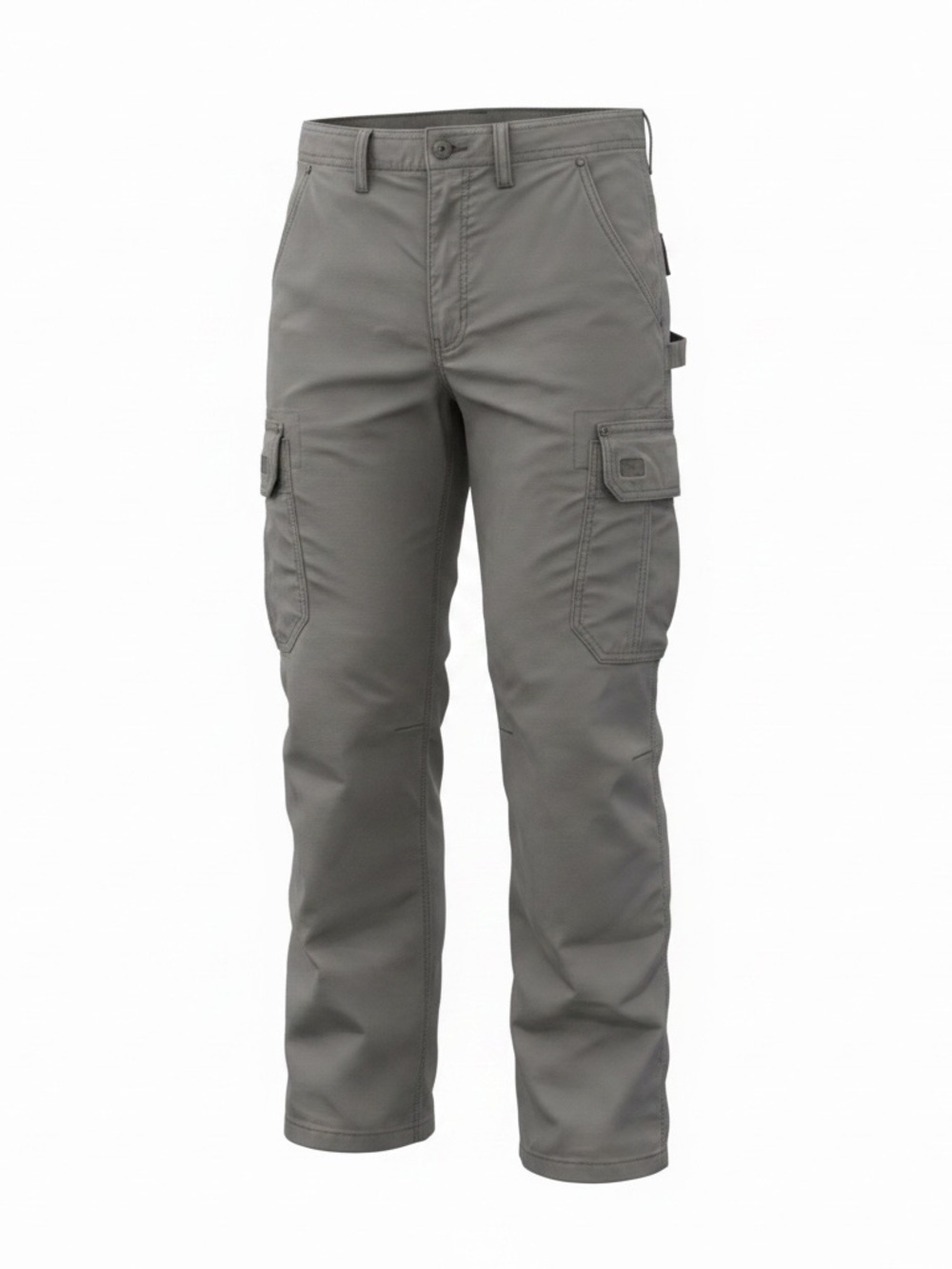 Duluth Trading Company Flex Fire Hose Cargo Pants in Grey